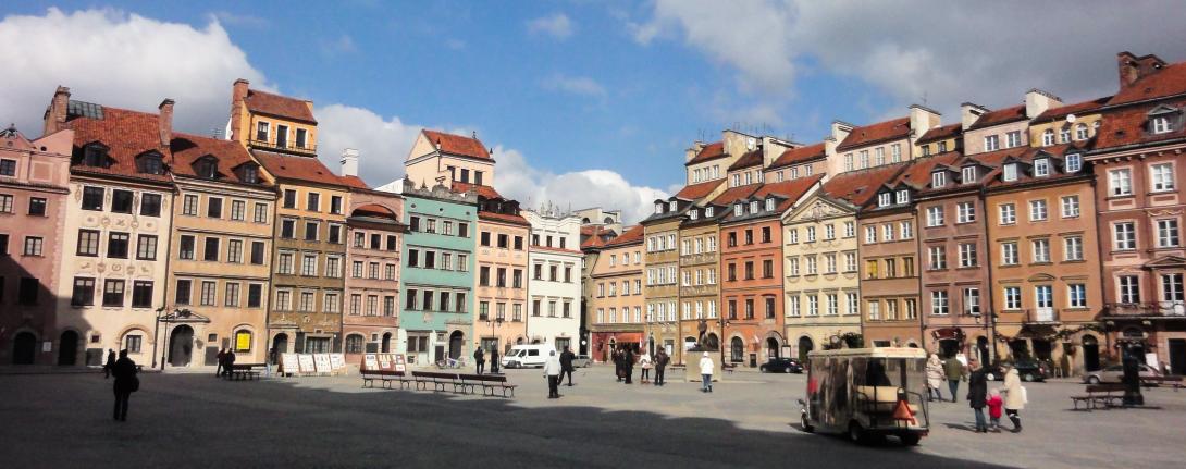 Old Town market square of Warsaw  8121458825 