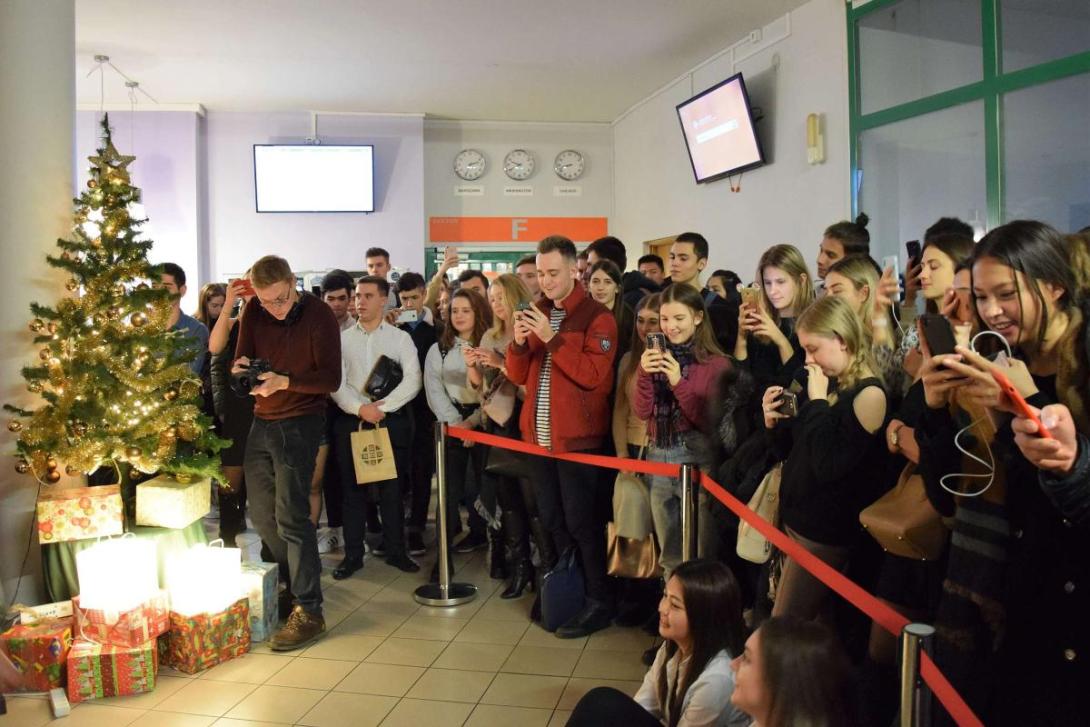 spotkanie swiateczne na uczelni lazarskiego 2018  4 