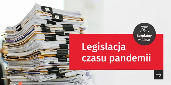 Banner webinar legislacja czasu pandemii