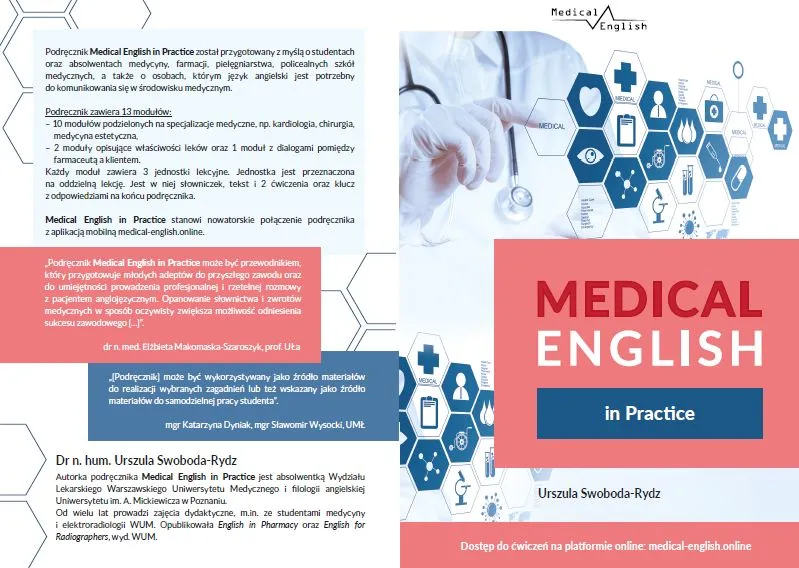 MEDICAL ENGLISH IN PRACTICE | Uczelnia Łazarskiego