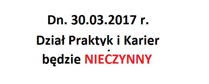 Nieczynny 30.03