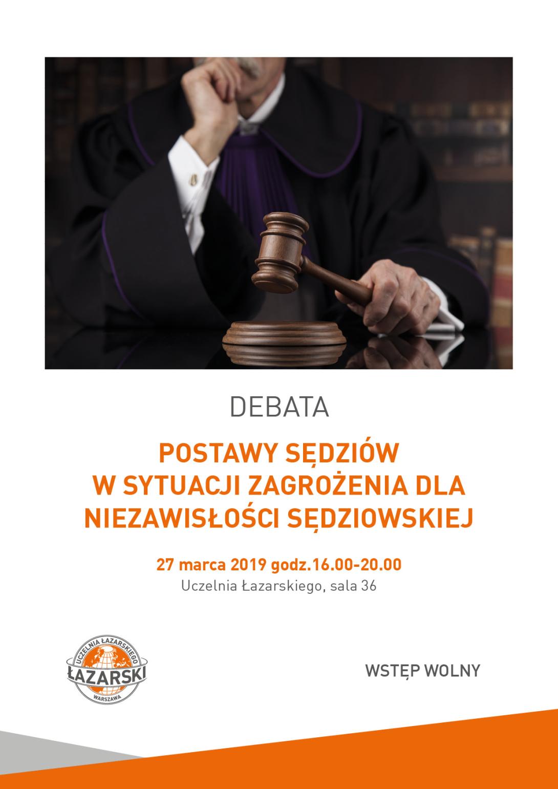 Postawy sedziow w sytuacji zagrozenia