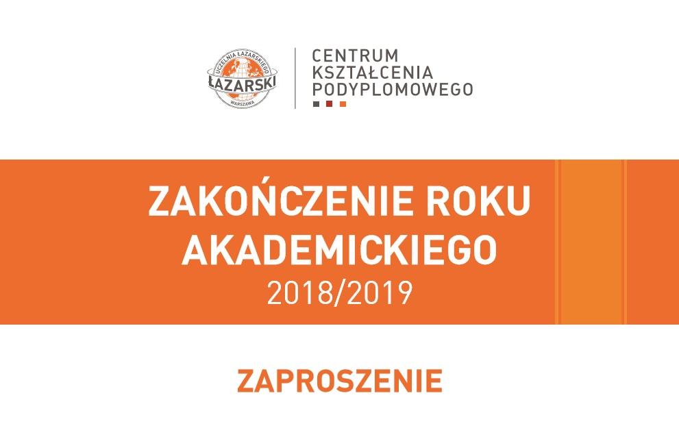 Zakonczenie roku akademickiego