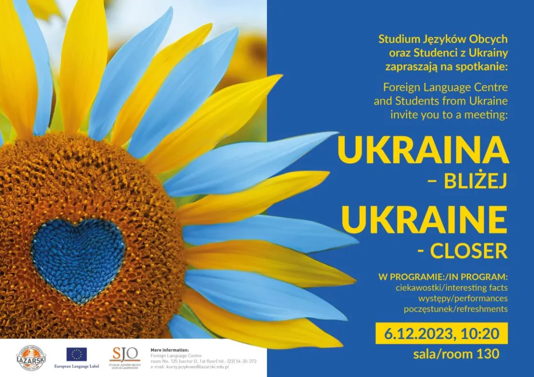 plakat Dzien ukrainski