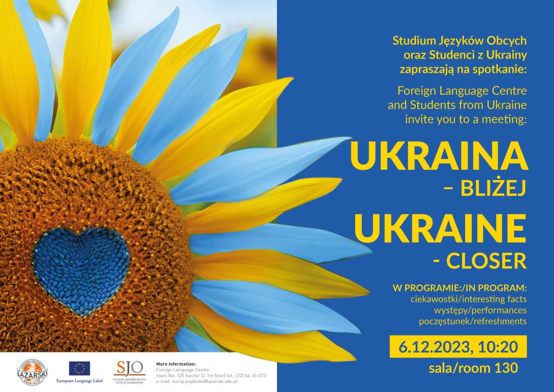 plakat Dzien ukrainski