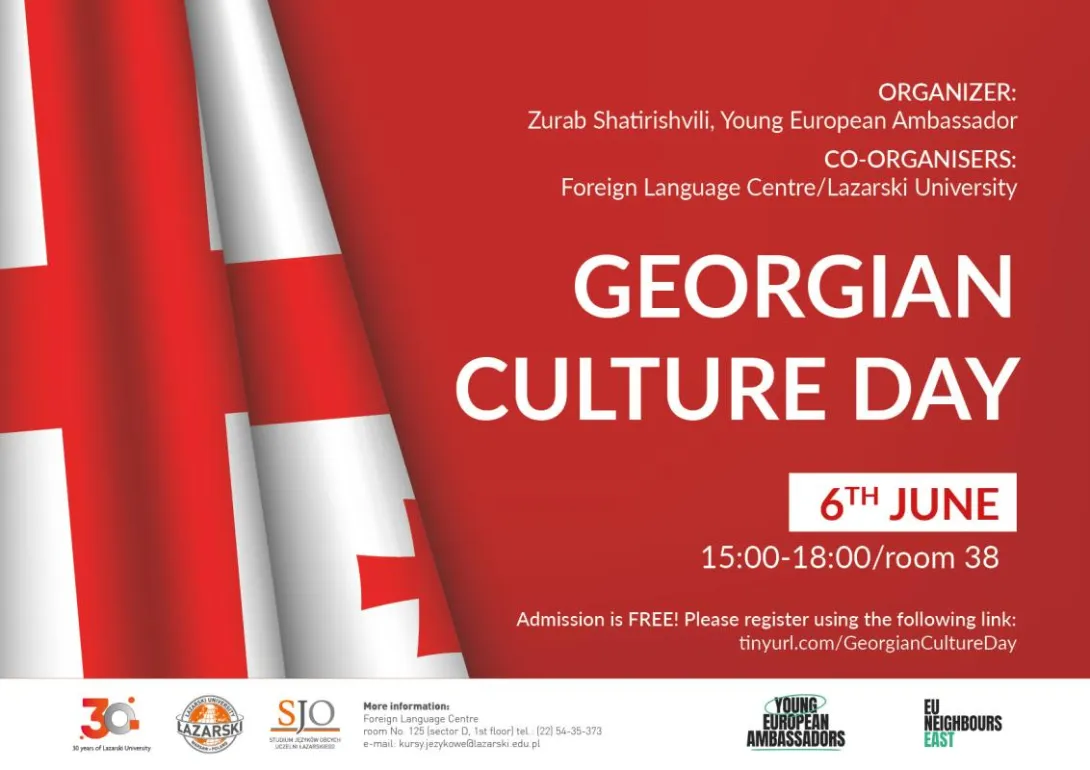 plakat Georgian Culture Day