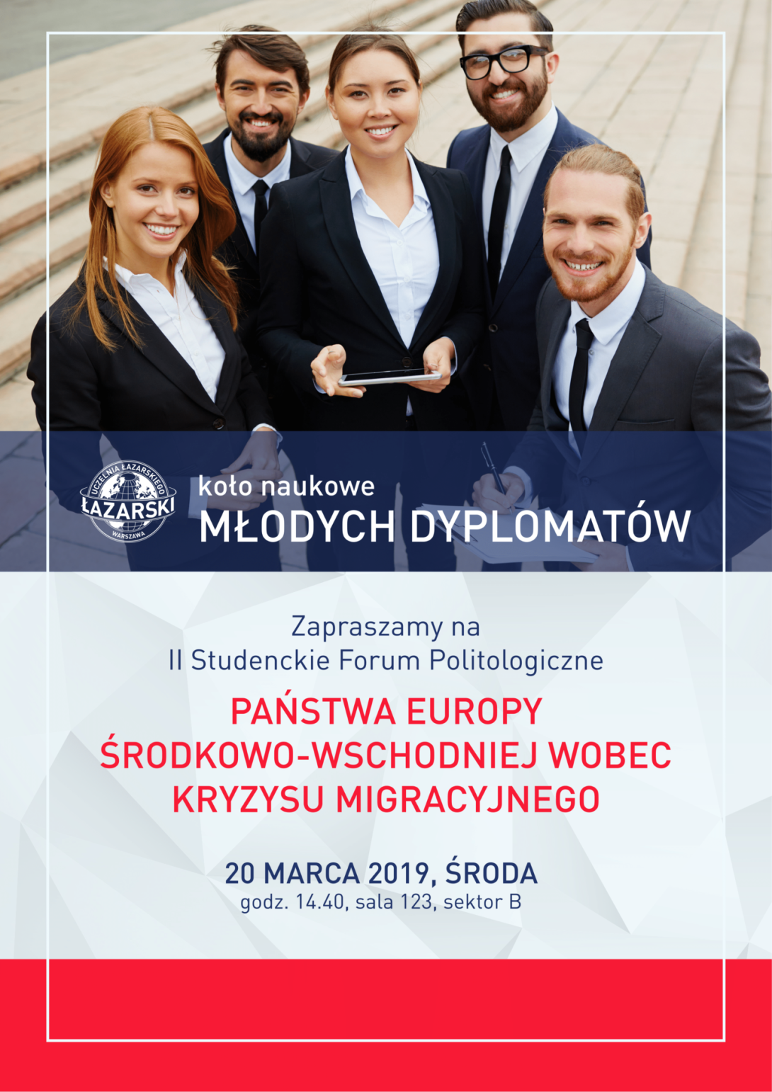 plakat II Studenckie Forum Politologiczne 1