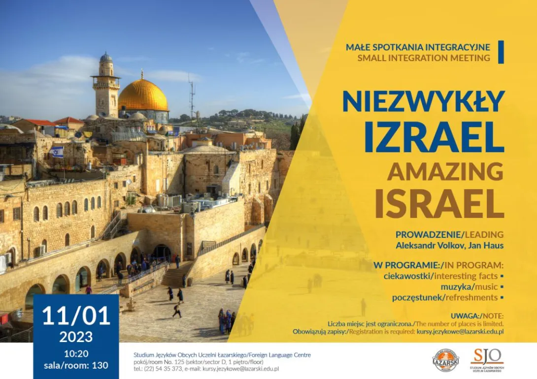 plakat Izrael