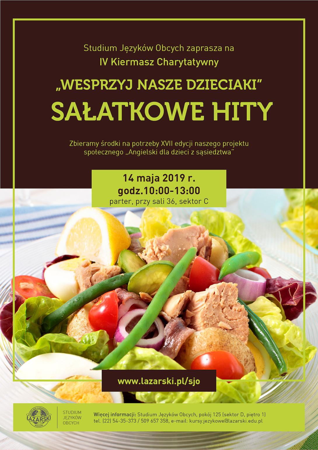 plakat kiermasz salatkowy POL