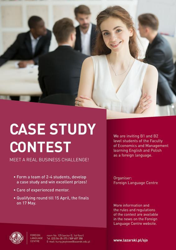 plakat konkurs case study ang