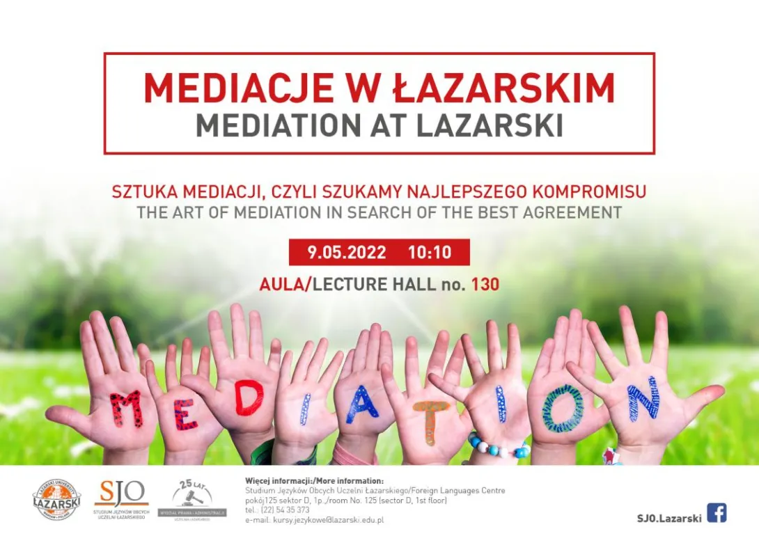 plakat mediacje poziom