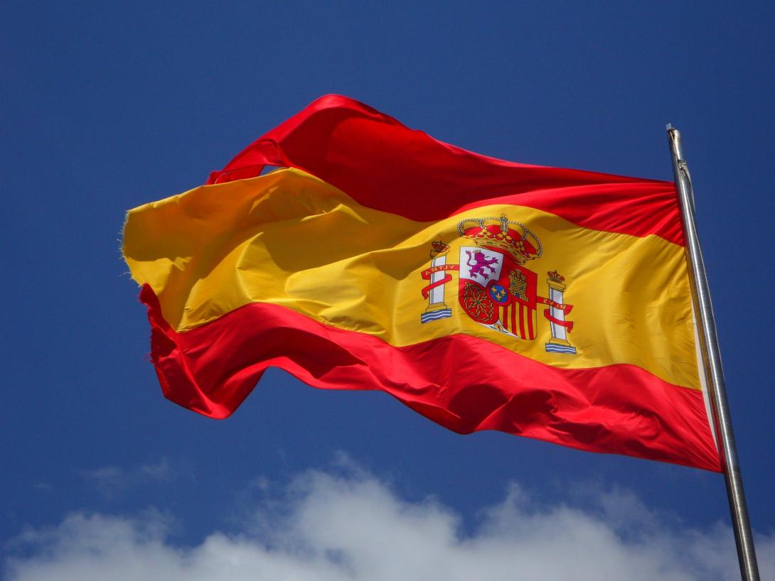 spain flag flutter spanish 54097